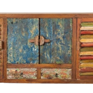 Consola de madera de teca